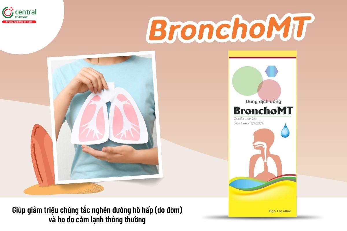Chỉ định của thuốc BronchoMT