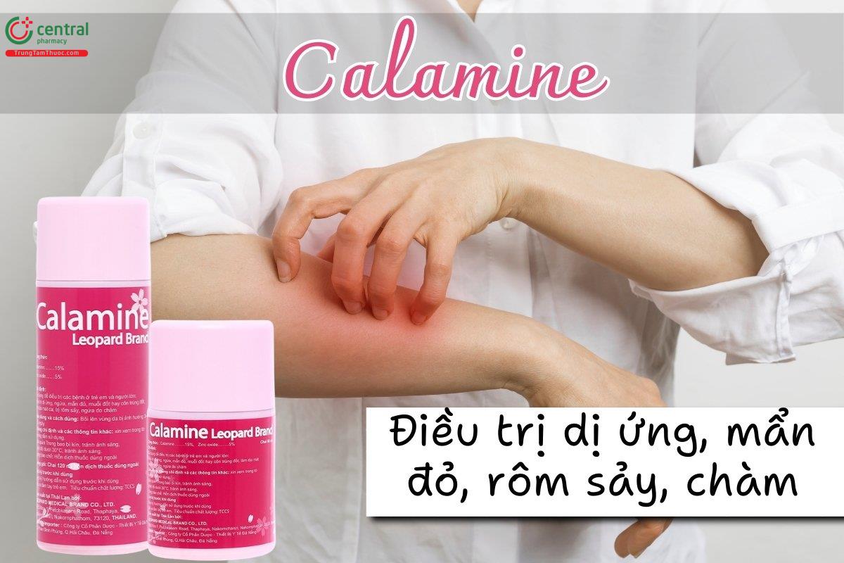 Calamine Leopard Brand điều trị dị ứng mẫn ngứa