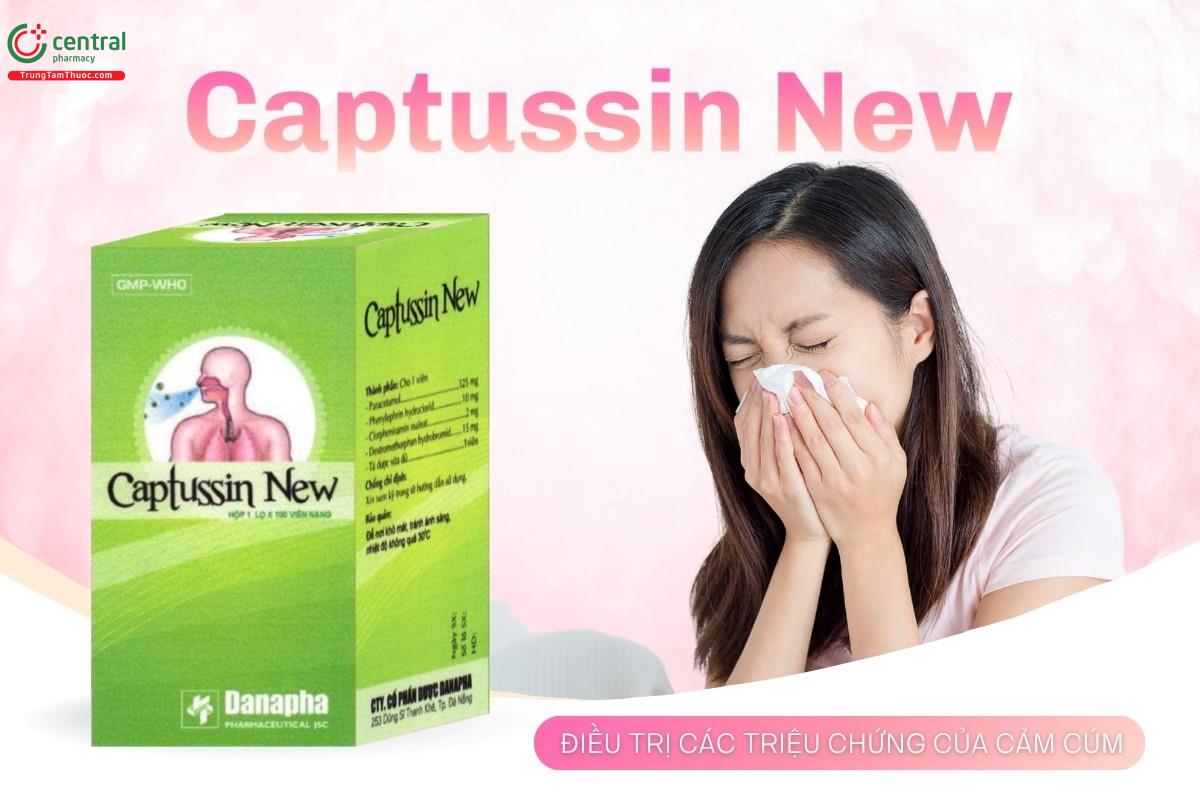 Chỉ định của thuốc Captussin New