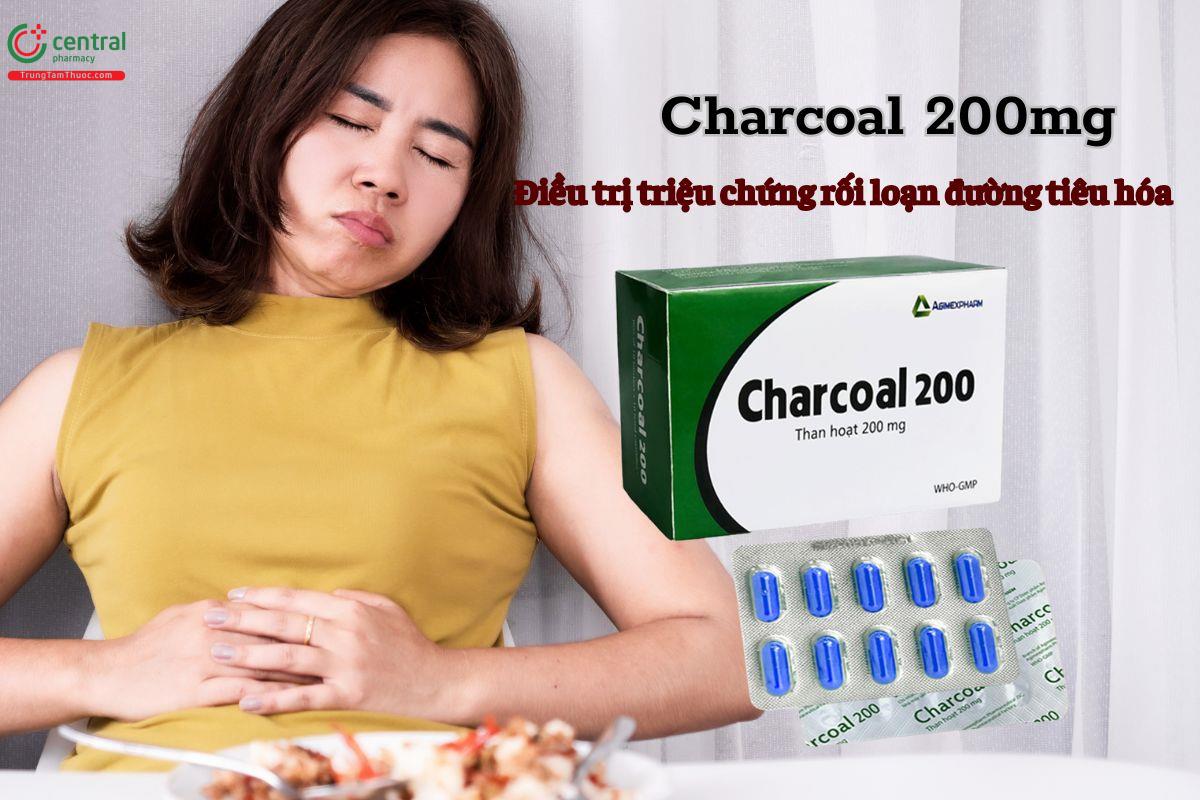 Thuốc Charcoal 200mg là thuốc gì?