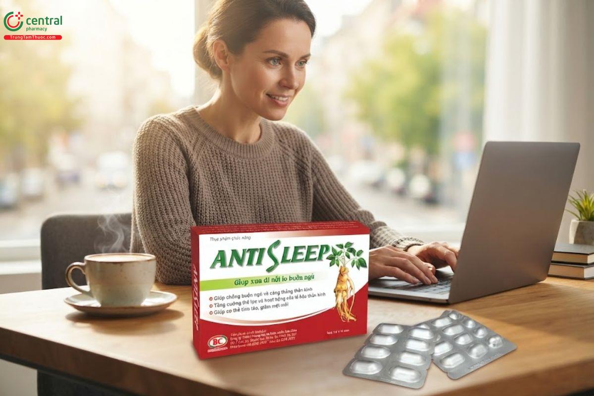Thuốc thảo dược chống buồn ngủ Antisleep