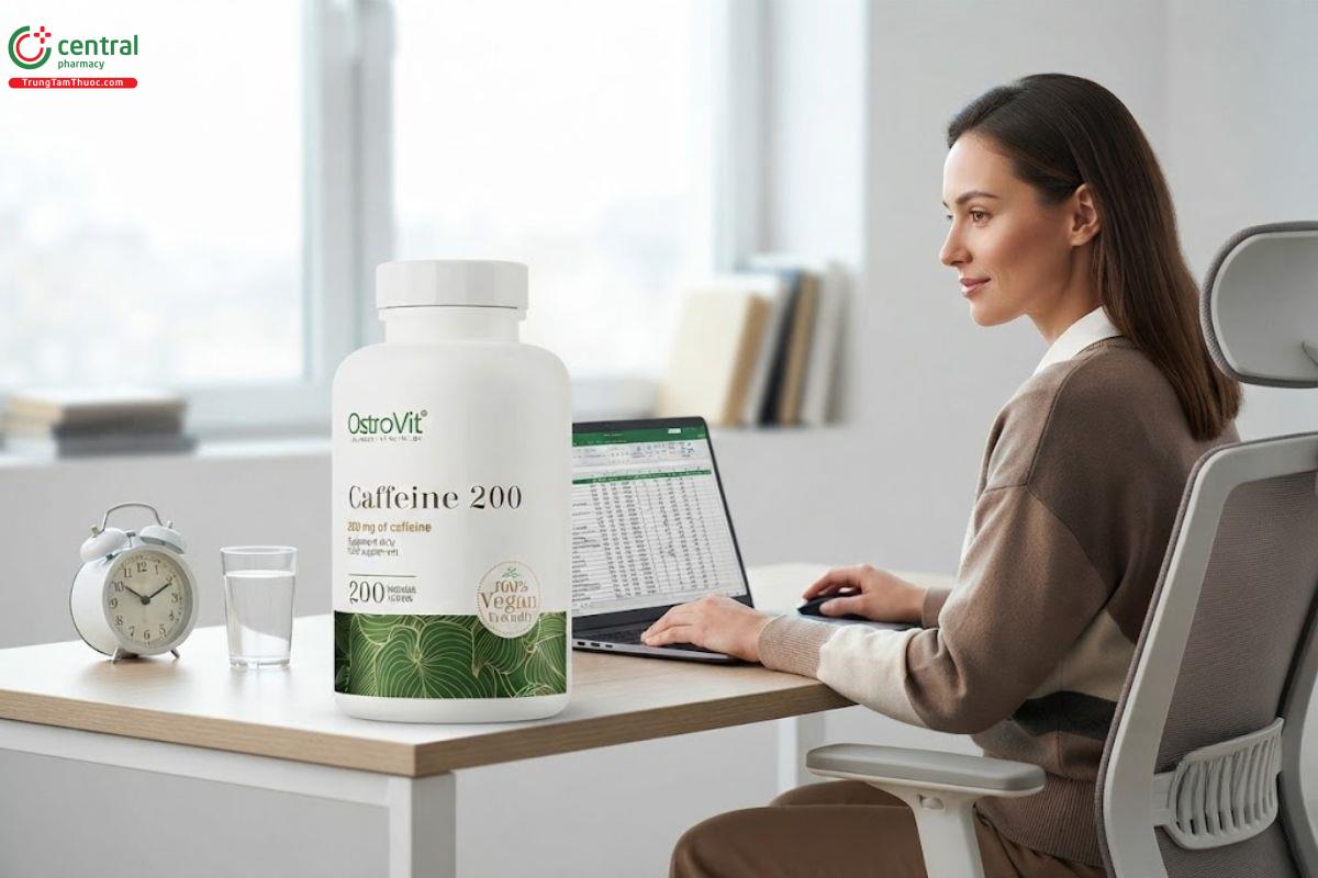 Viên chống buồn ngủ Ostrovit Caffeine