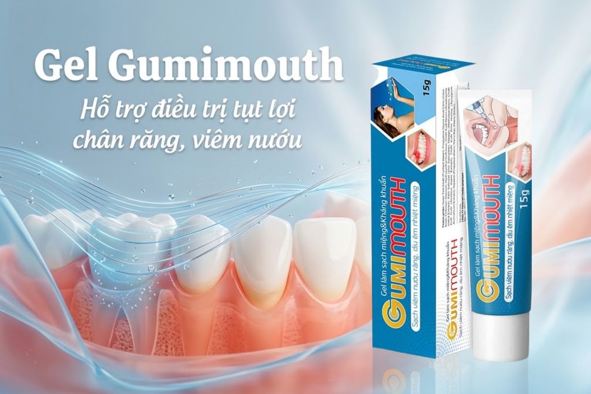 Gel Gumimouth giúp bảo vệ mô nướu