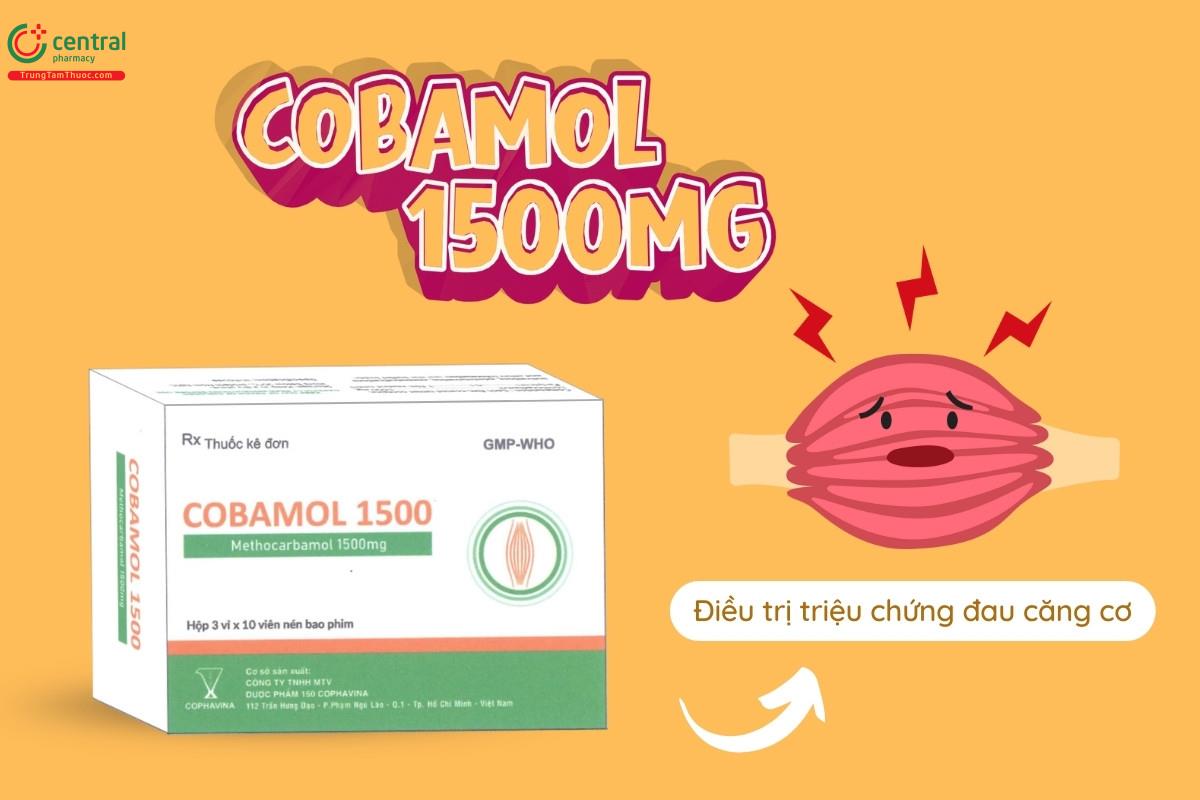 Tác dụng của thuốc Cobamol 1500mg