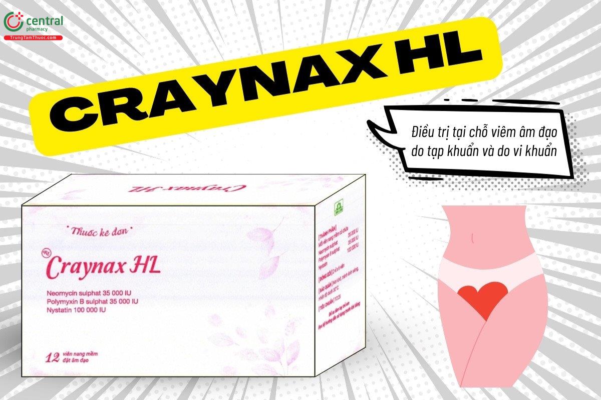 Chỉ định của thuốc đặt Craynax HL