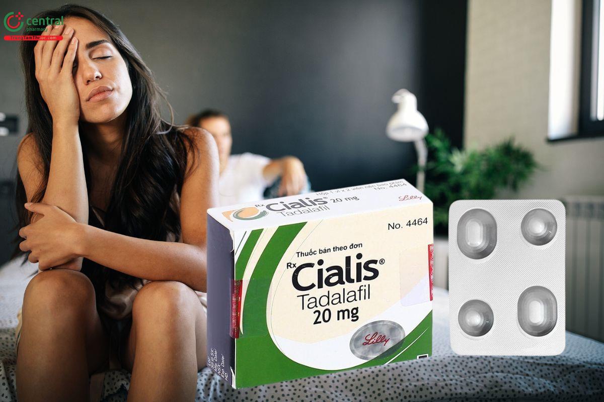 Tadalafil (Cialis) điều trị rối loạn cương dương