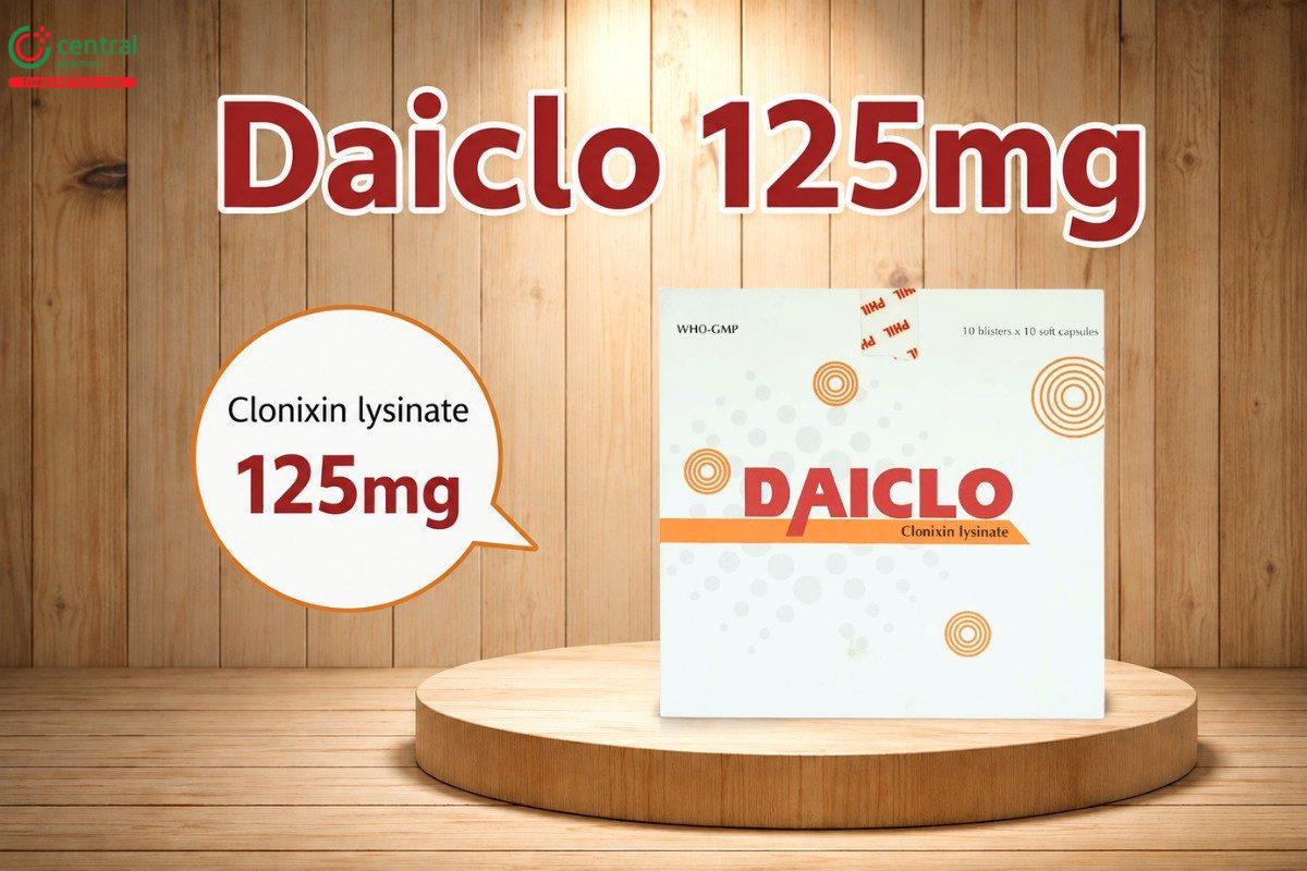Thành phần chính của thuốc Daiclo 125mg