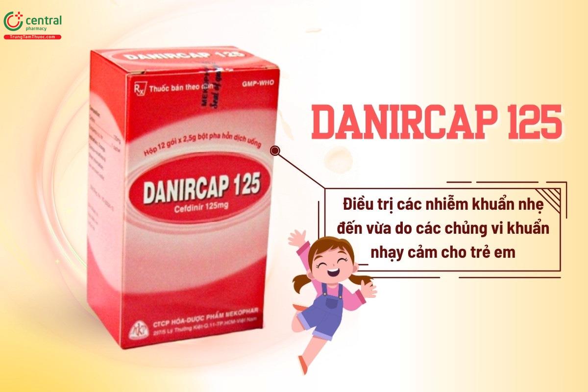 Chỉ định của thuốc Danircap 125