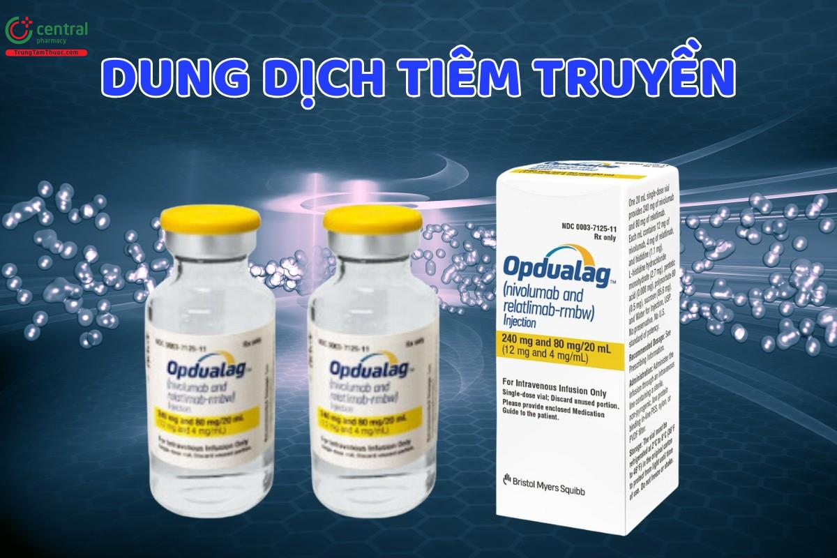 Thuốc Opdualag - các dạng bào chế