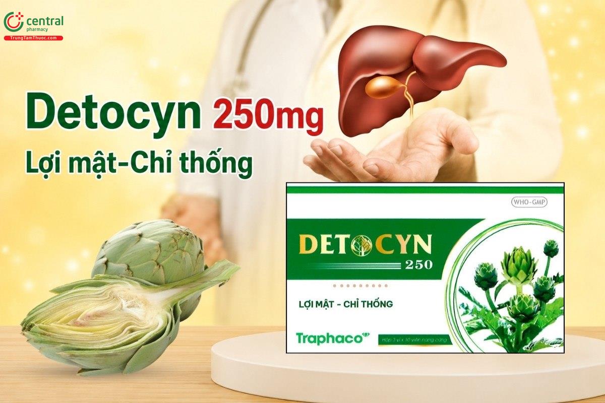 Tác dụng của thuốc Detocyn 250mg