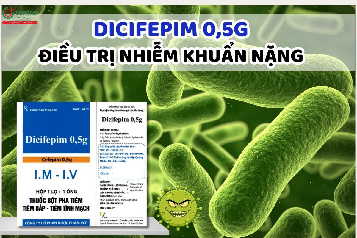 Thuốc Dicifepim 0,5g