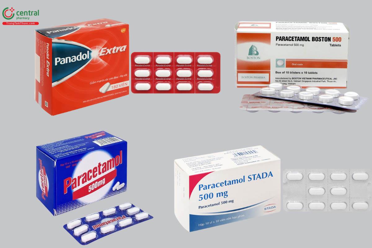 Thuốc hạ sốt giảm đau Paracetamol