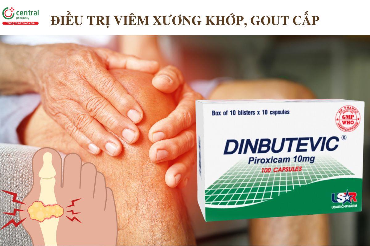 Chỉ định thuốc Dinbutevic