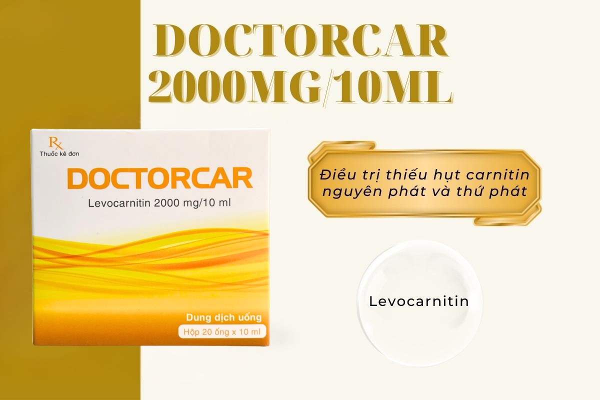 Chỉ định của thuốc Doctorcar 2000mg/10ml