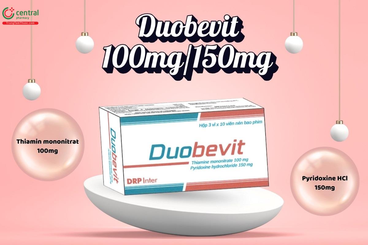 Thành phần chính của thuốc Duobevit 100mg/150mg