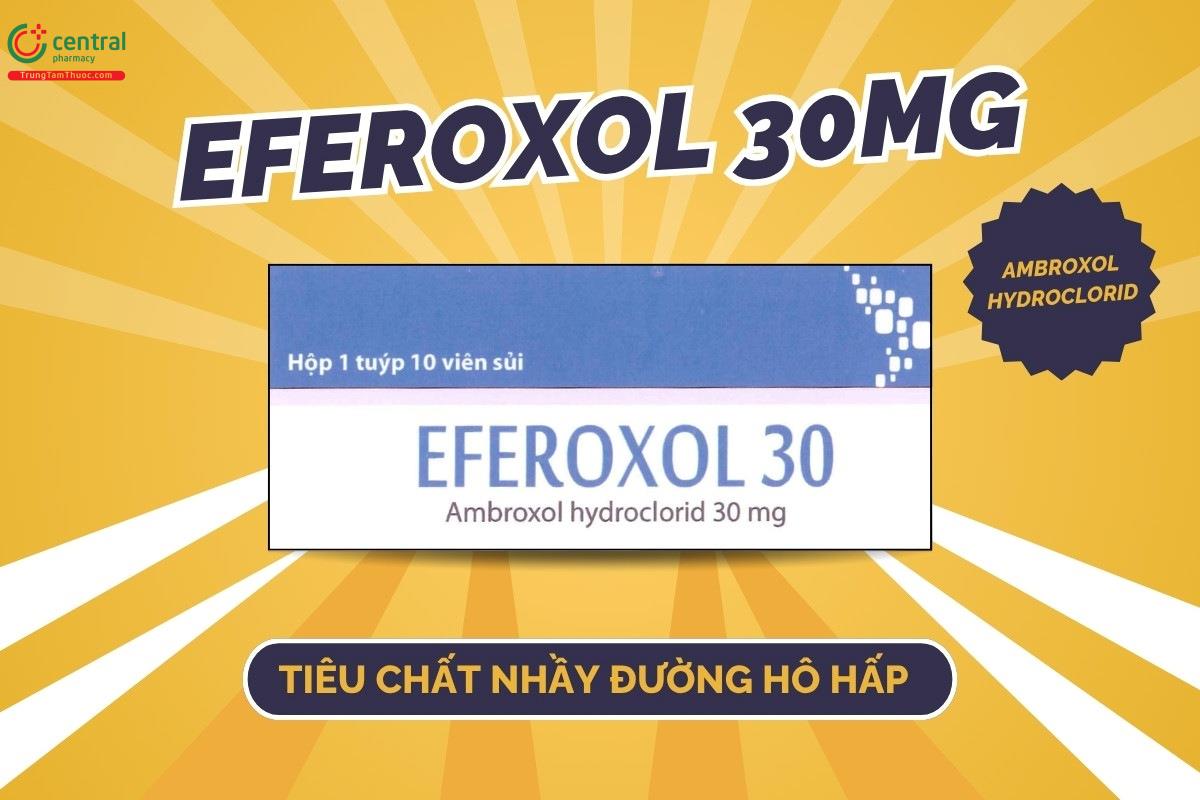 Tác dụng của thuốc Eferoxol 30mg