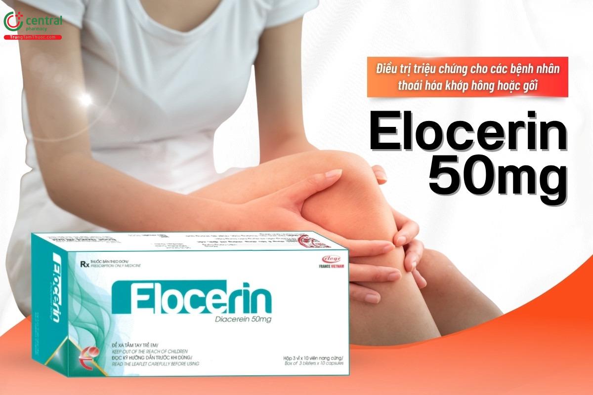 Chỉ định của thuốc Elocerin 50mg