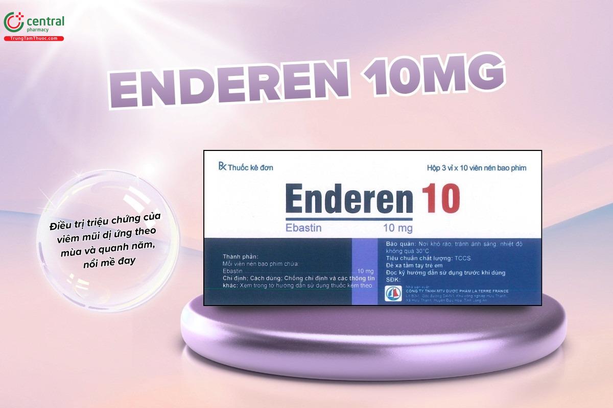 Chỉ định của thuốc Enderen 10mg