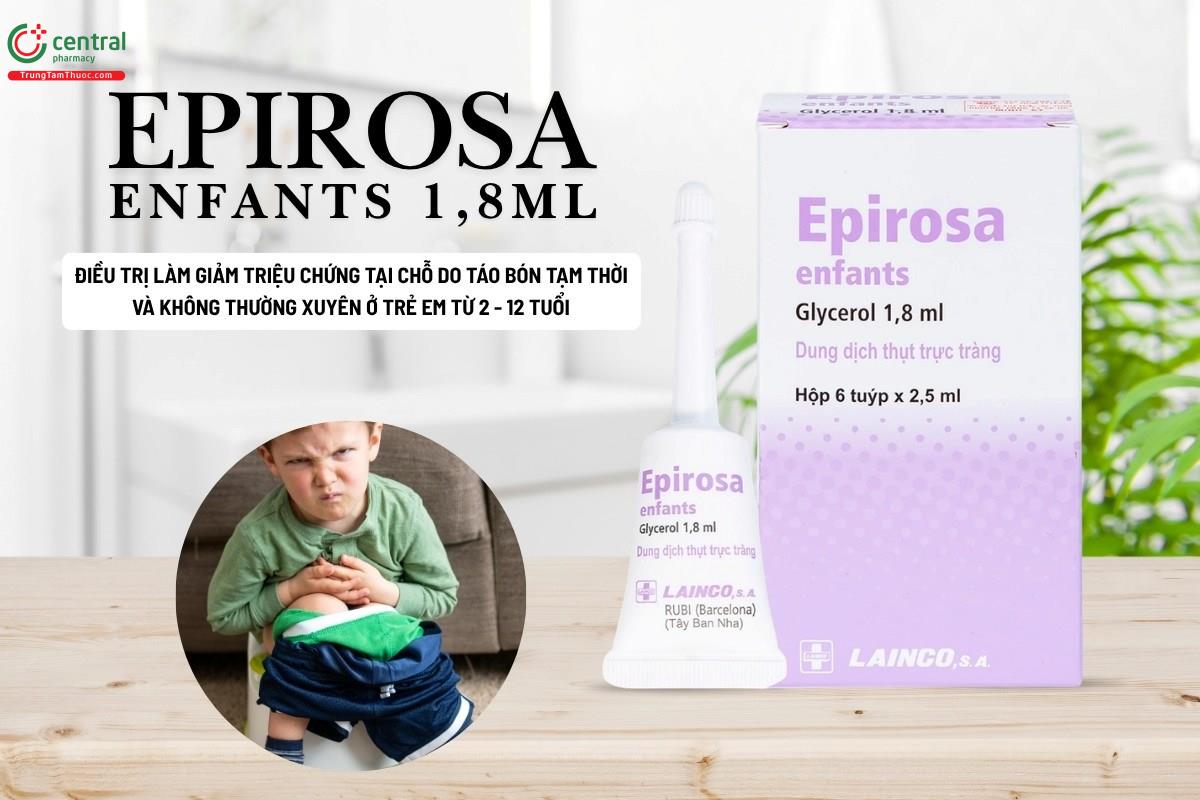 Chỉ định của thuốc Epirosa Enfants 1,8ml