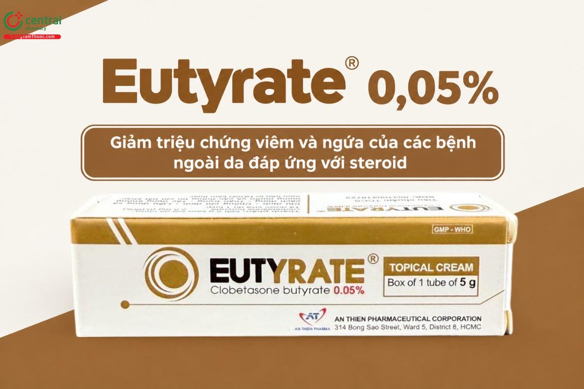Chỉ định của thuốc Eutyrate 0,05%