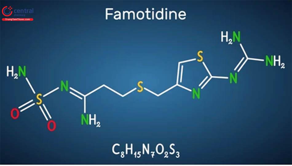 Hình 1: Cấu trúc Famotidine
