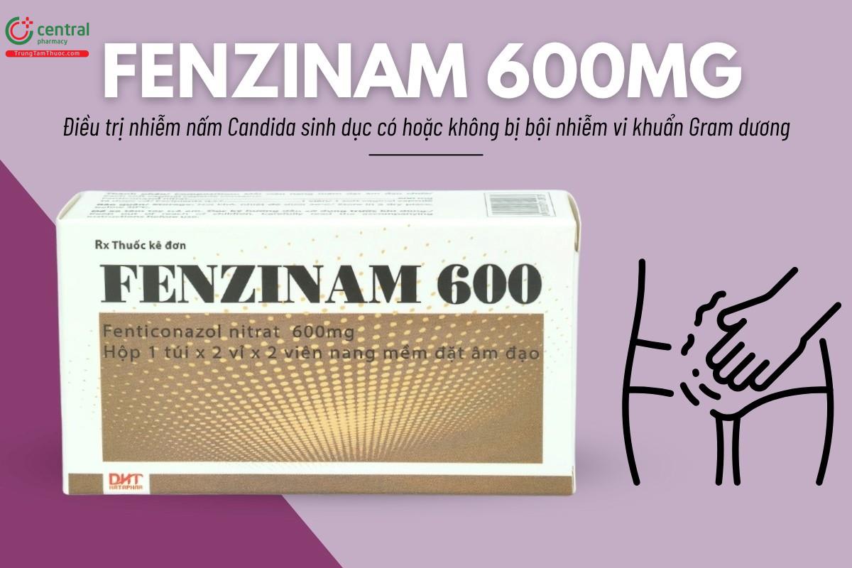Chỉ định của thuốc Fenzinam 600mg