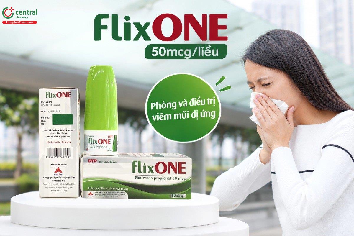 Chỉ định của thuốc FlixONE 50mcg/liều