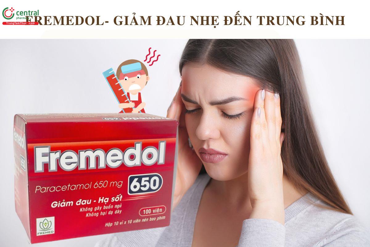 Tác dụng thuốc Fremedol 650mg