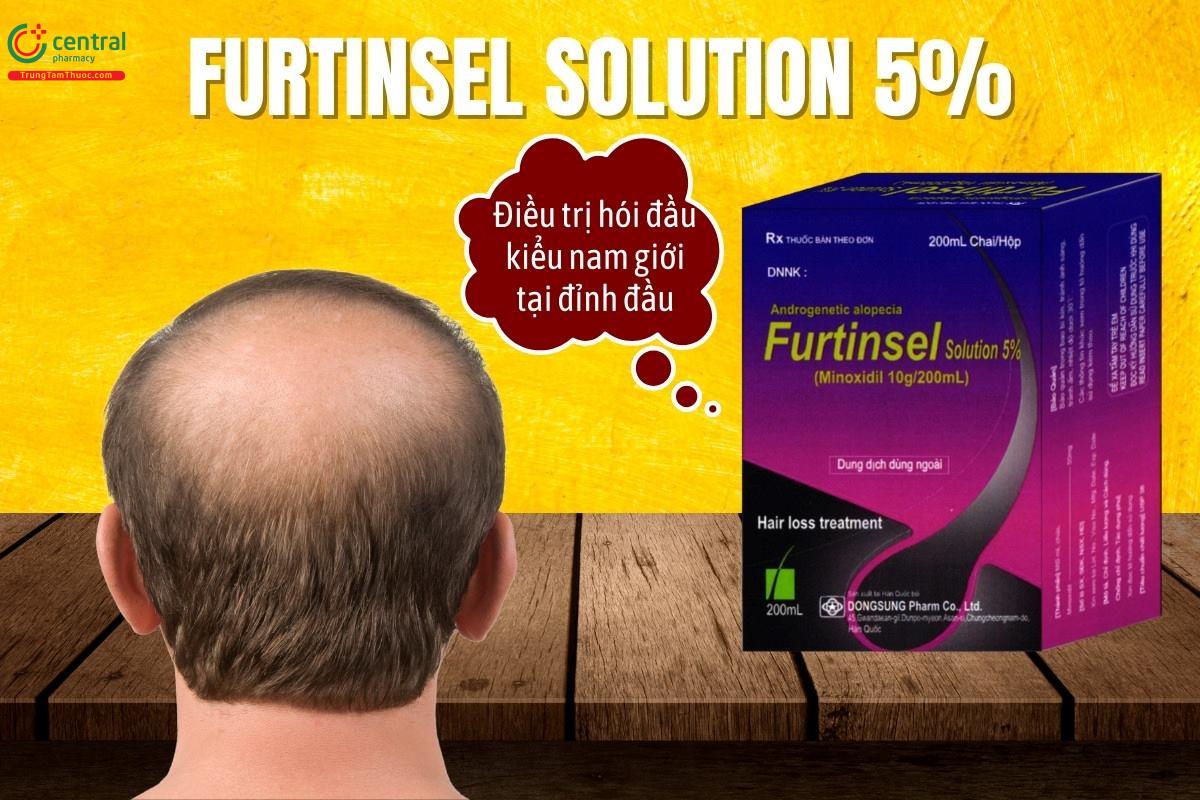 Chỉ định của thuốc Furtinsel Solution 5%