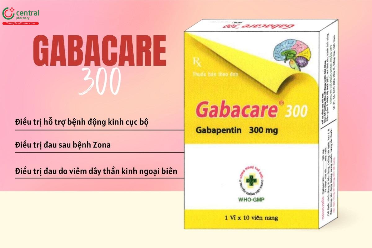 Chỉ định của thuốc Gabacare 300