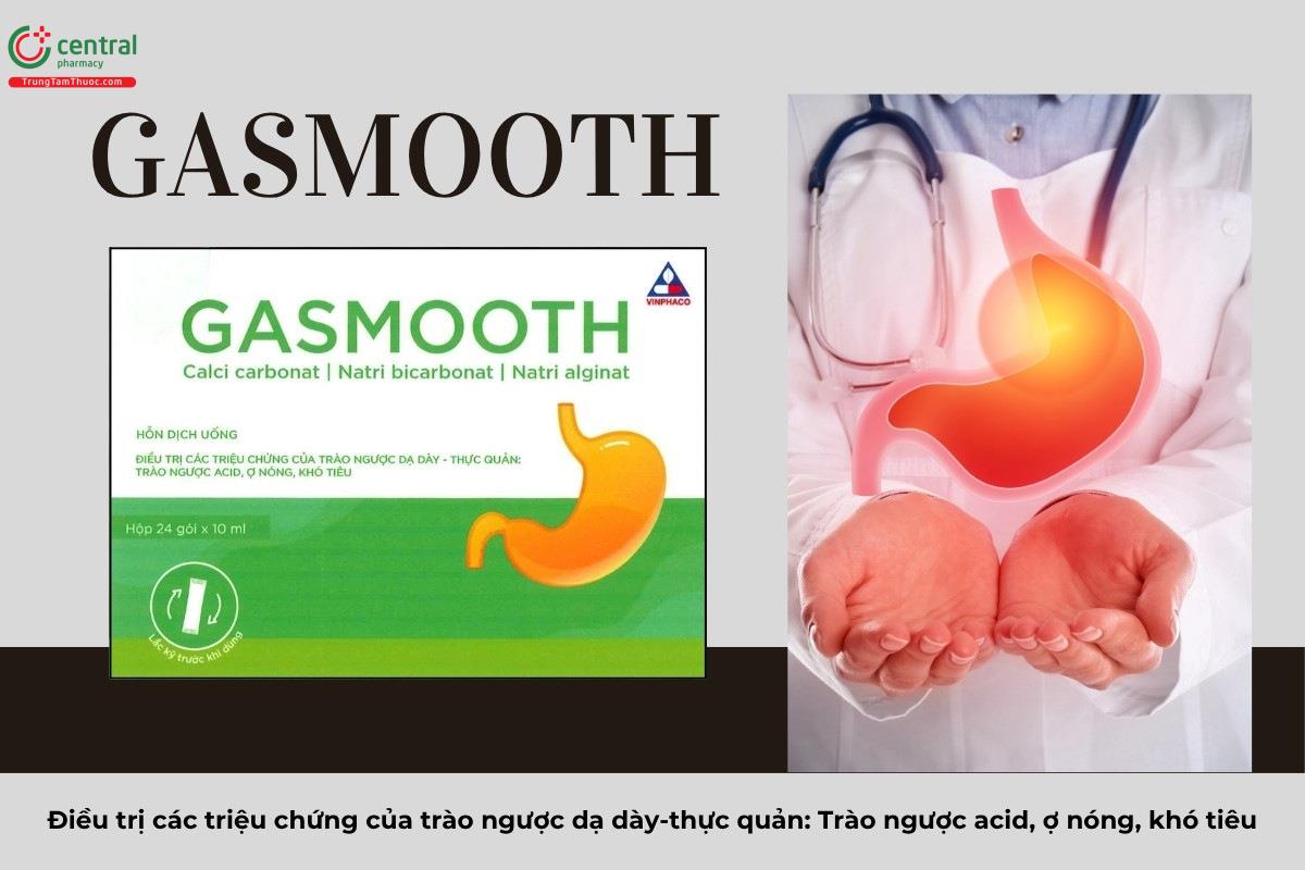 Chỉ định của thuốc Gasmooth