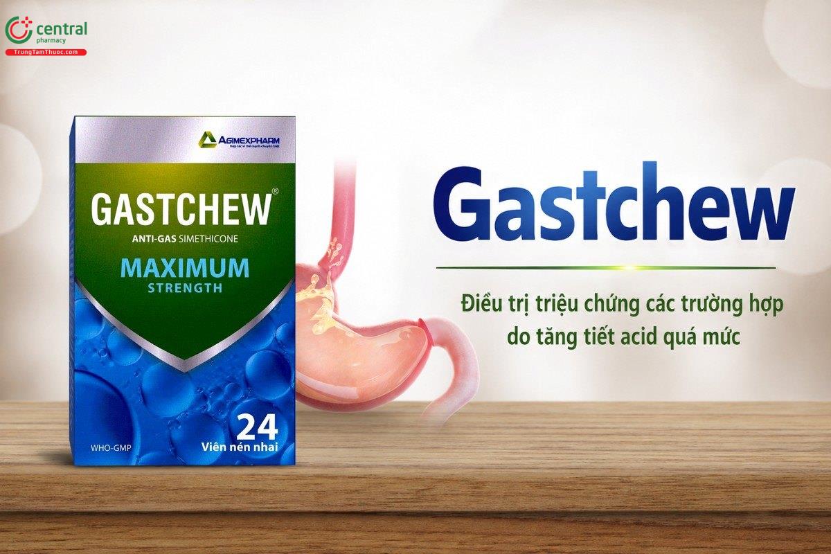 Chỉ định của thuốc Gastchew