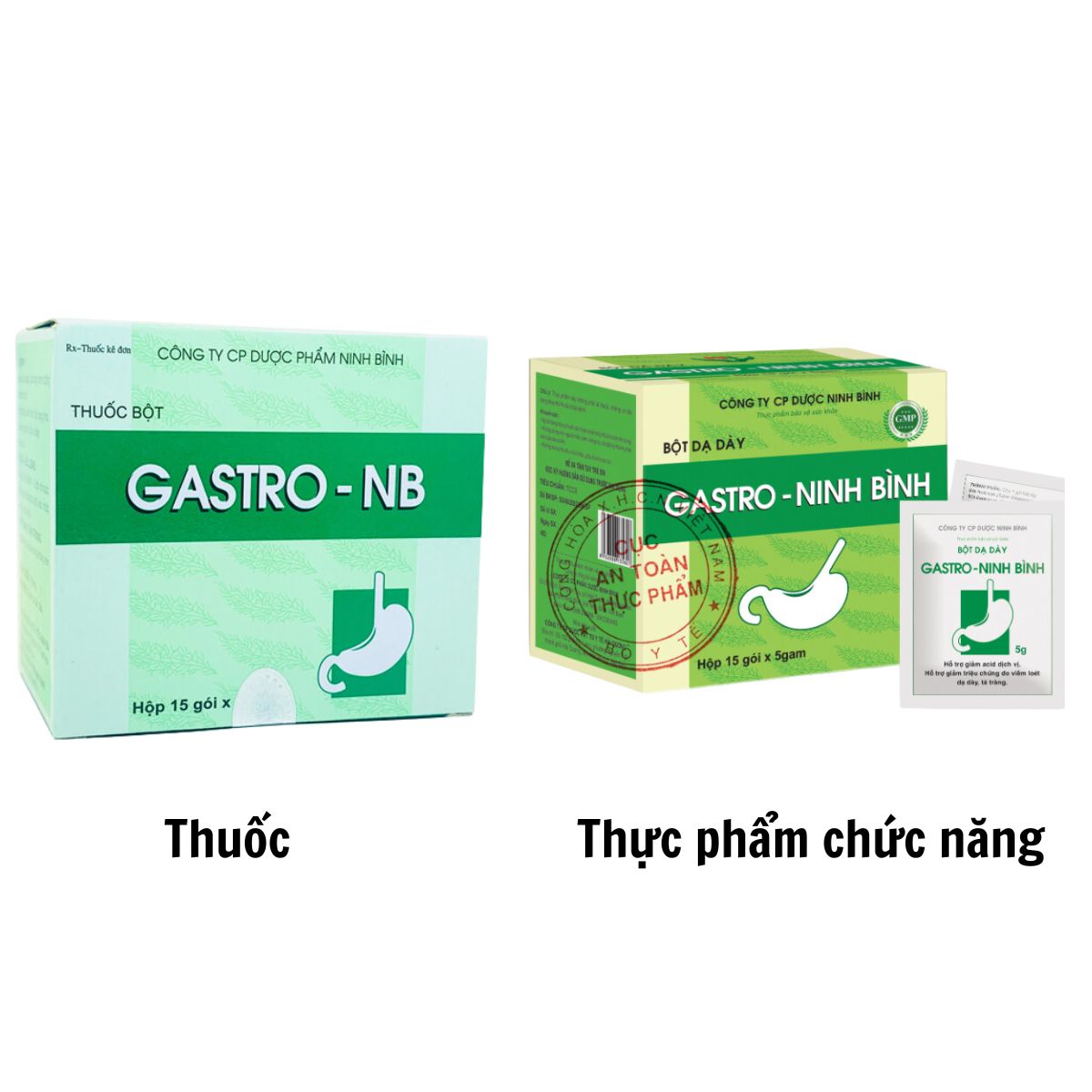 Gastro - NB và Gastro - Ninh Bình là hai sản phẩm hoàn toàn khác nhau