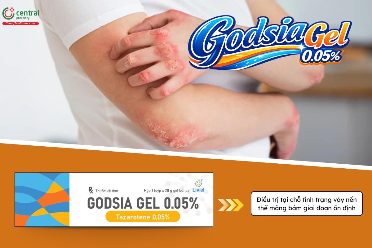 Chỉ định của thuốc Godsia Gel 0.05%