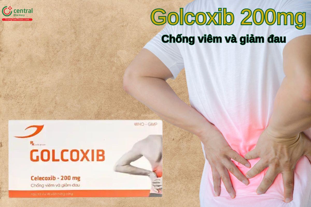 Thuốc Golcoxib 200mg giảm đau trong viêm khớp, viêm khớp dạng thấp