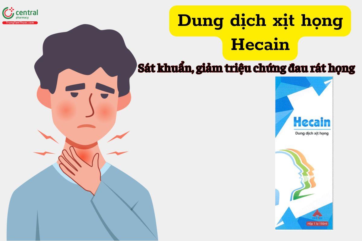 Thuốc Hecain có tác dụng gì?