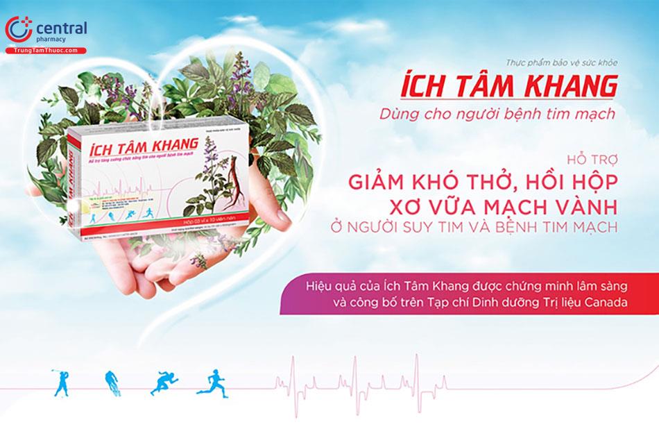 Ích Tâm Khang - thuốc bổ tim của người Việt