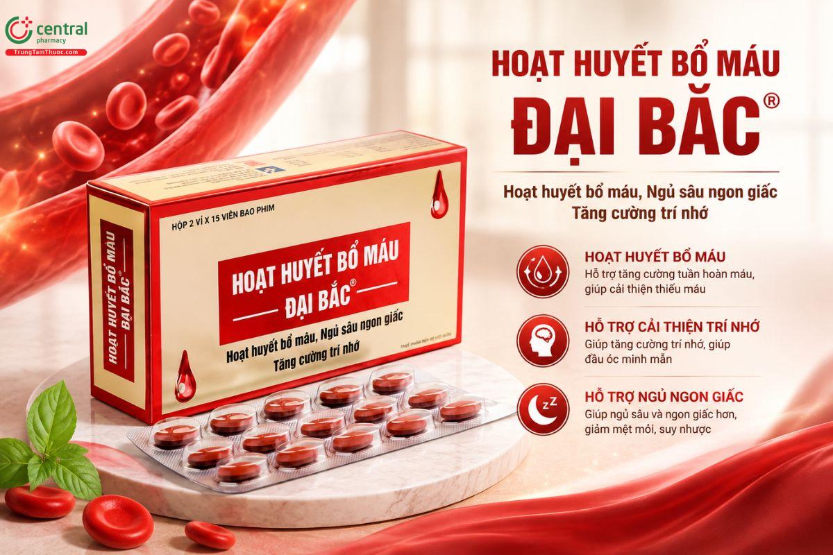 Hình ảnh sản phẩm Hoạt Huyết Bổ Máu Đại Bắc