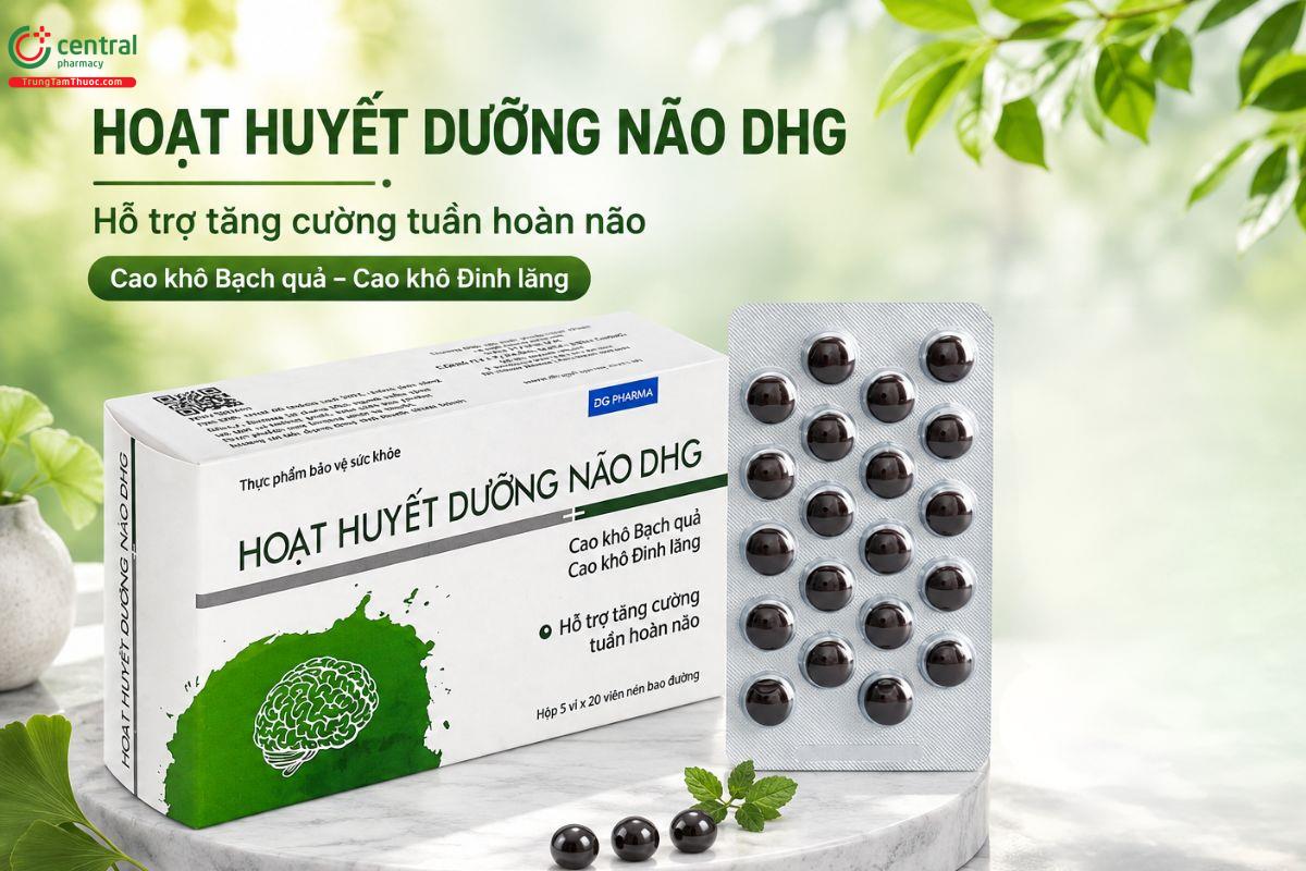 Hình ảnh sản phẩm Hoạt huyết dưỡng não DHG