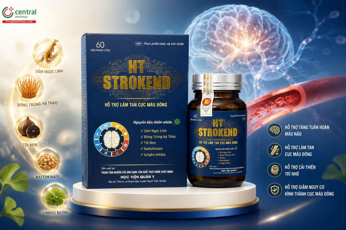 Hình ảnh sản phẩm HT Strokend (Hộp 60 viên)