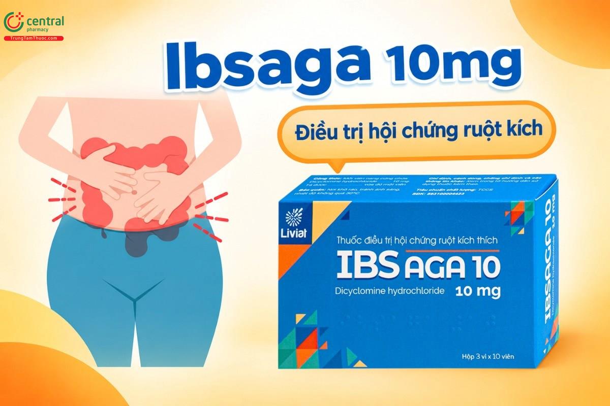 Chỉ định của thuốc Ibsaga 10mg