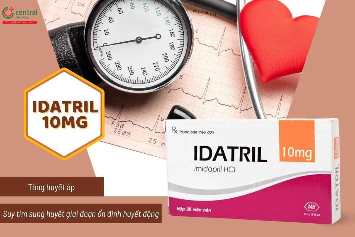 Chỉ định của thuốc Idatril 10mg