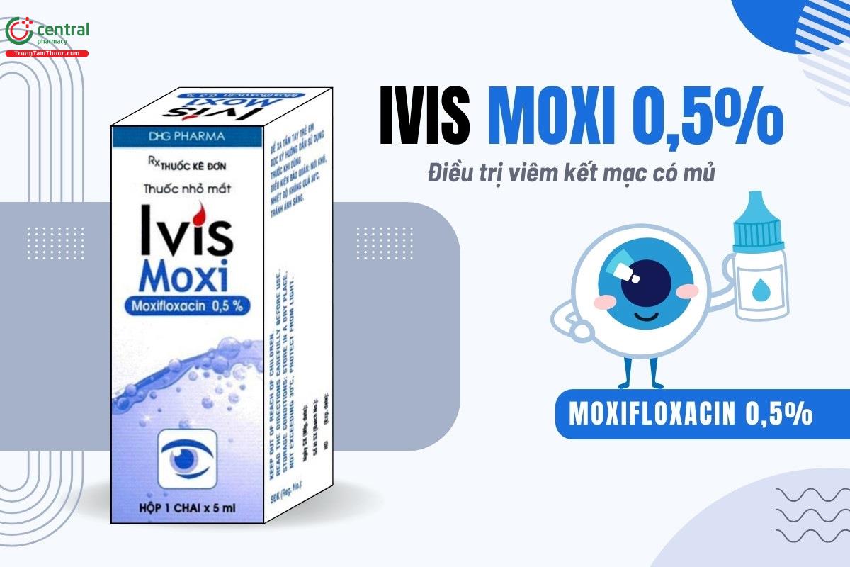 Chỉ định của thuốc Ivis Moxi 0,5%