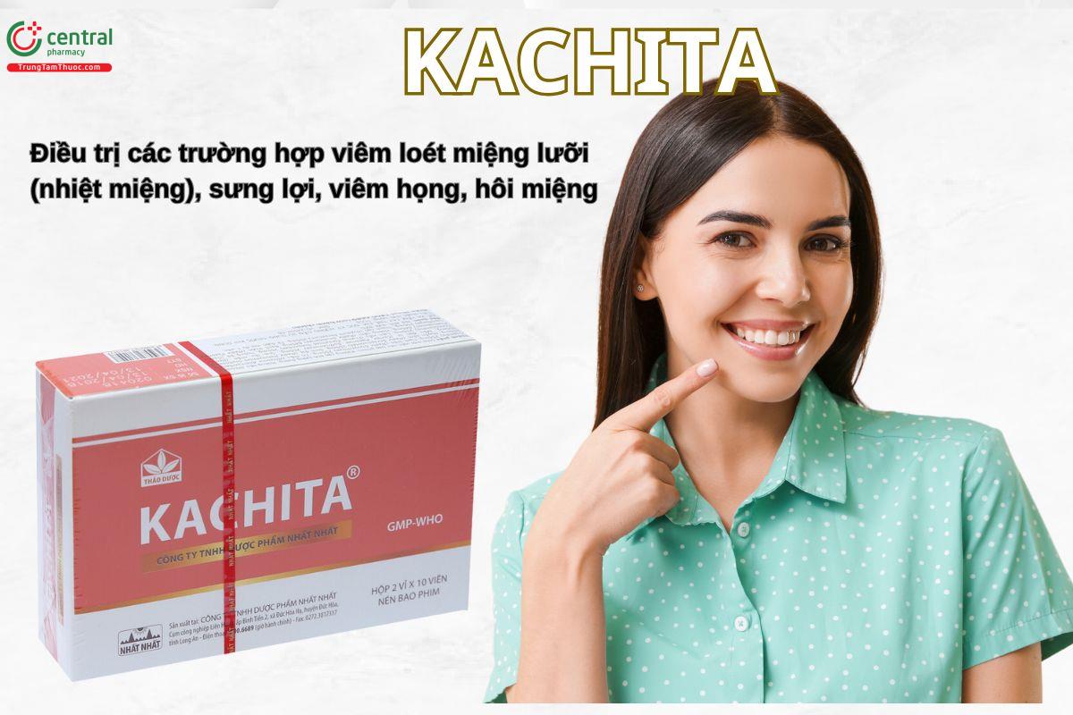 Thuốc Kachita Nhất Nhất điều trị nhiệt miệng, loét miệng, hôi miệng