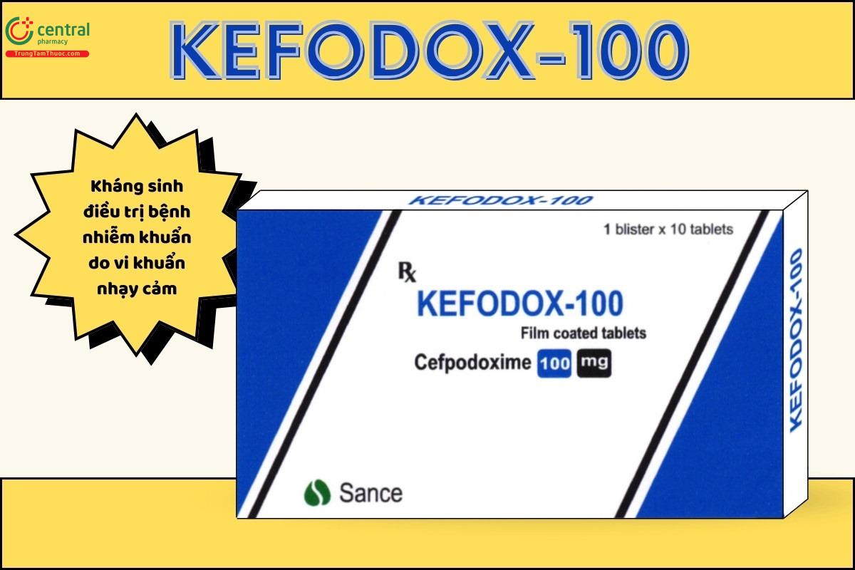 Kefodox-100 là thuốc kháng sinh