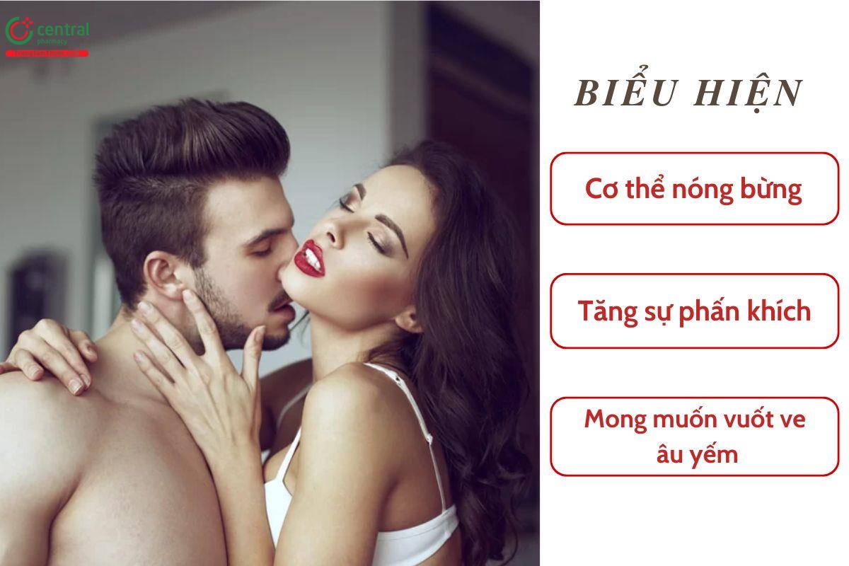 Uống thuốc kích dục có biểu hiện gì?