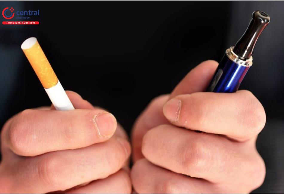 Thuốc lá điện tử ít gây độc hơn so với thuốc lá truyền thống