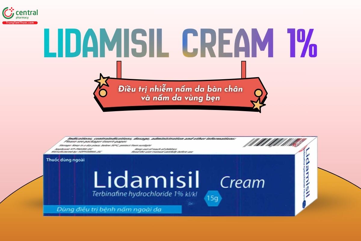Chỉ định của thuốc Lidamisil Cream 1%