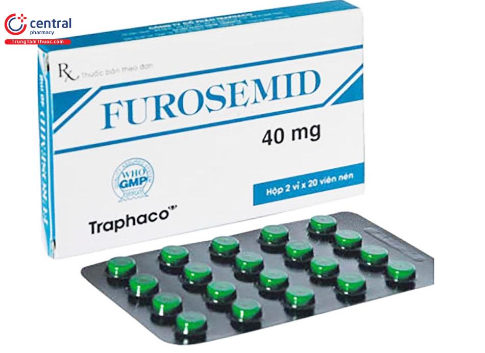Thuốc lợi tiểu Furosemid