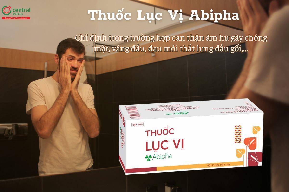Thuốc Lục Vị Abipha dùng cho trường hợp di tinh, tiểu khát, đau nhức thắt lưng gối